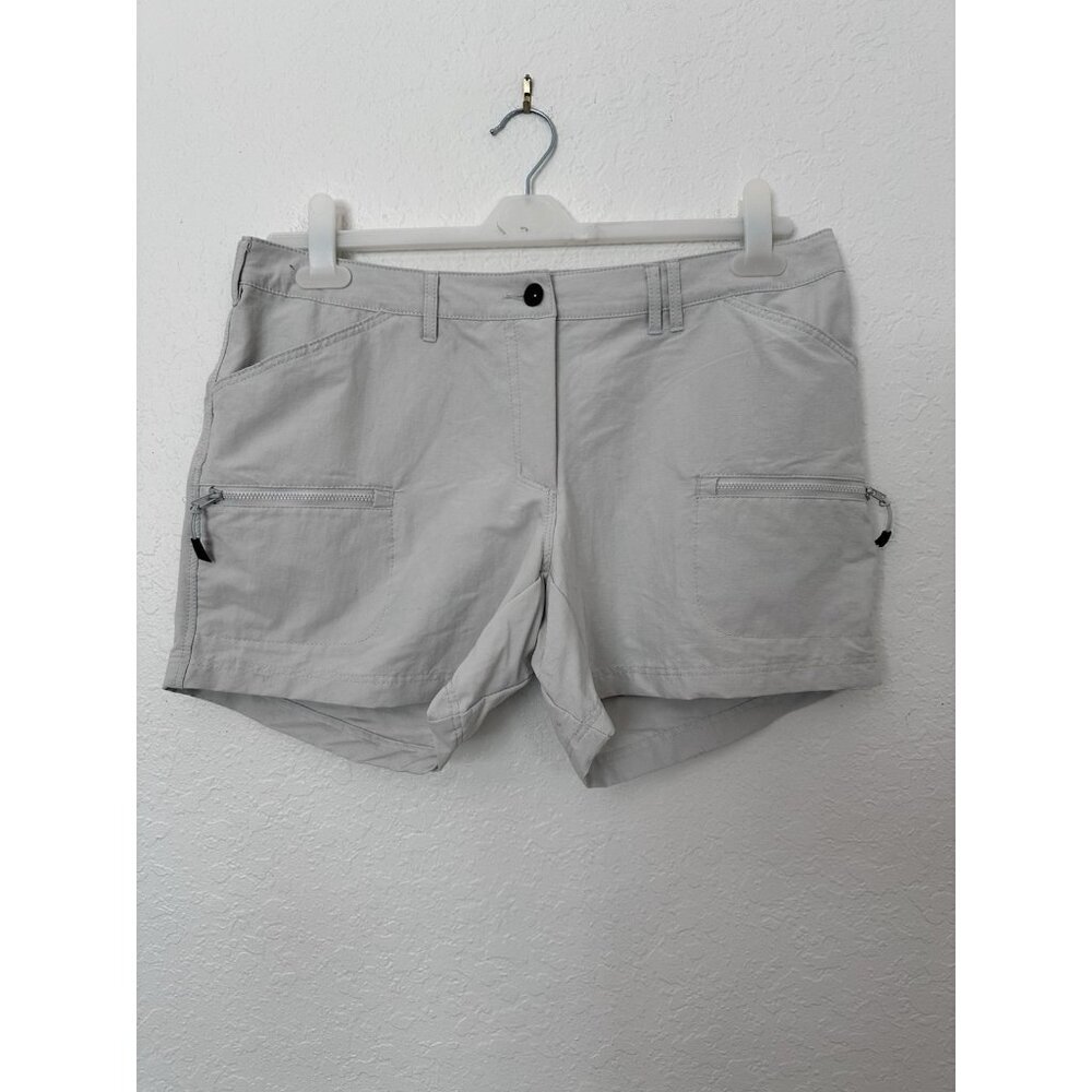 Musto Women's Shorts Sz 14 US10 Elastic Waist Adjustable UV Cargo Boating UPF50